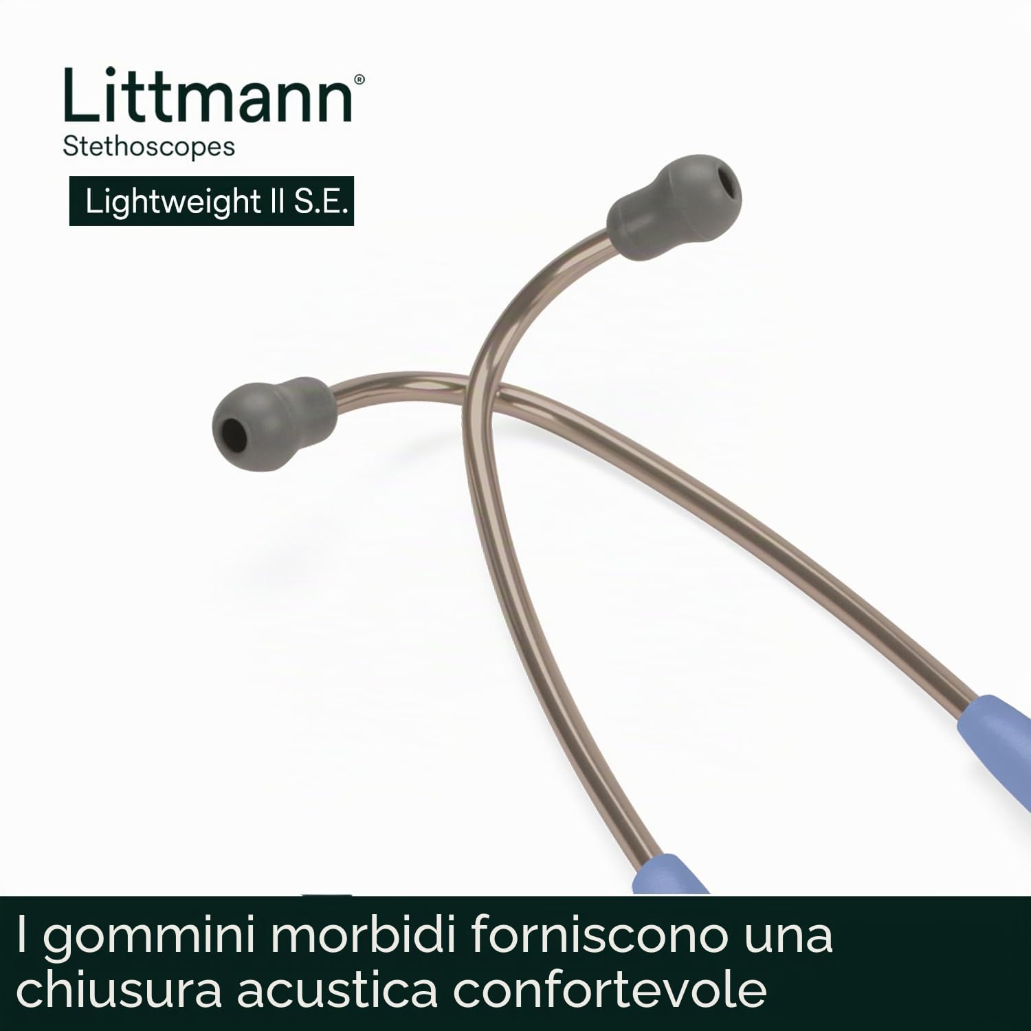 3M Littmann Stetoscopio Lightweight II S.E. Azzurro Cielo, 2454