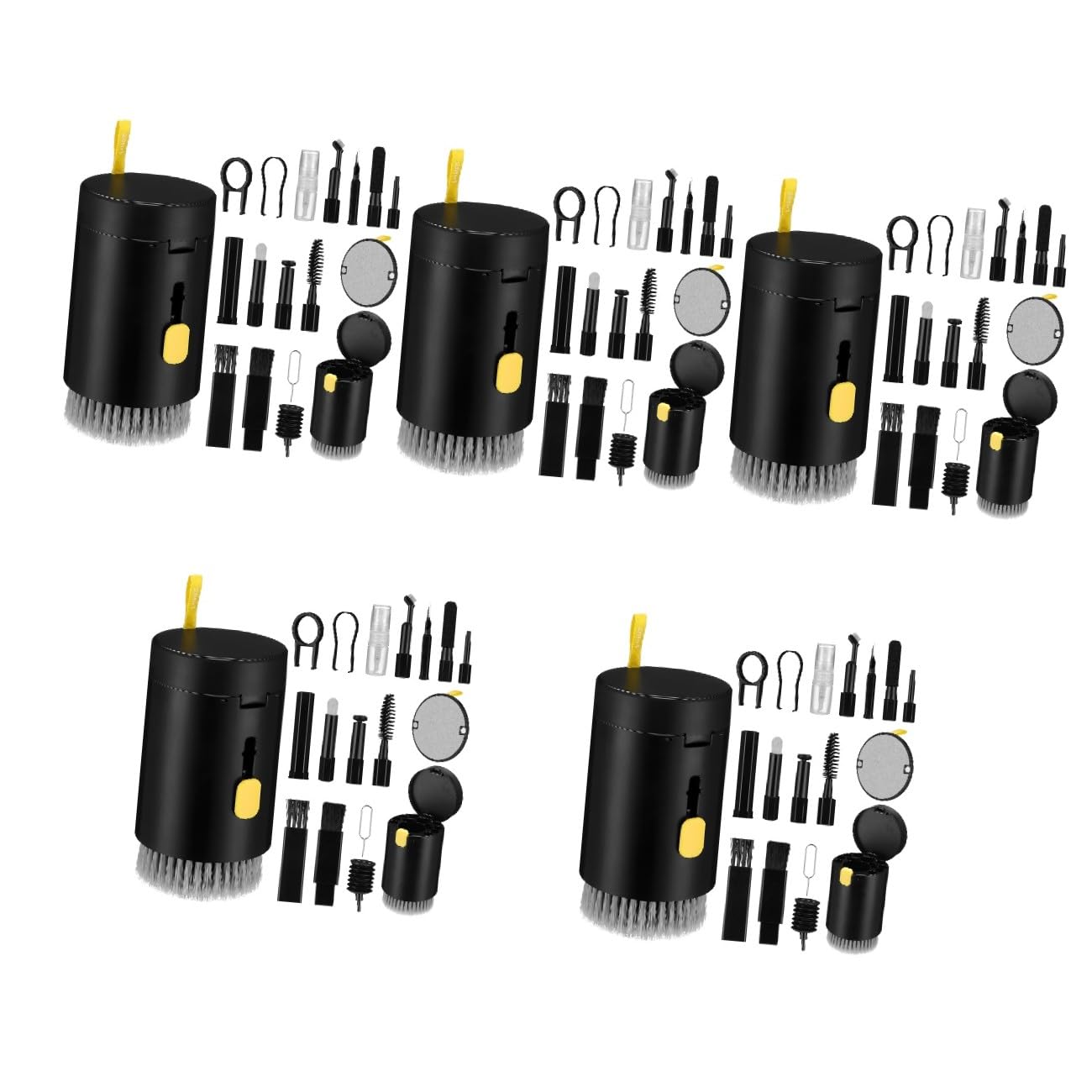 OSALADI 5sätze Reinigungsset Für Elektronische Geräte Teiliges Reinigungsset Mit Tastaturreinigungsbürste Kopfhörer-Reiniger Und Bildschirmreinigungswerkzeug Für Laptop Kamera Und