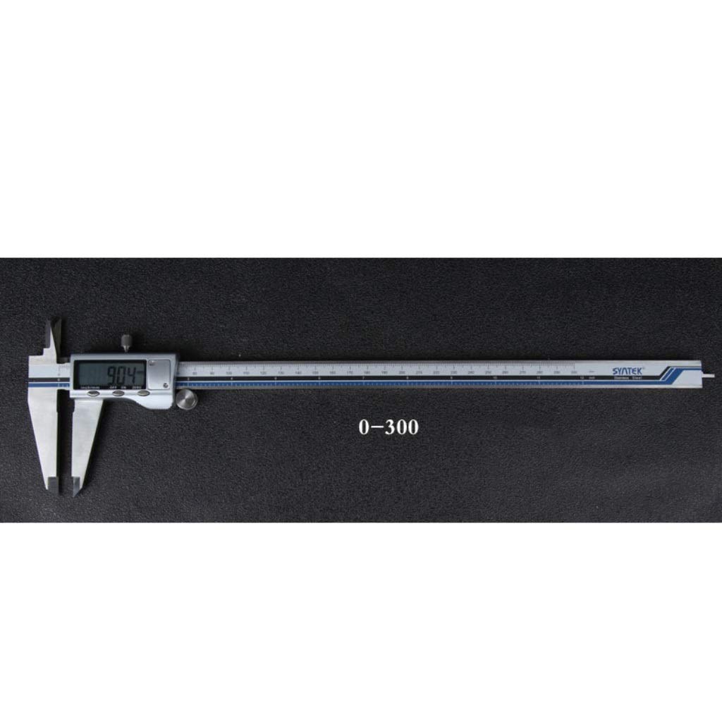 Zaciski Elektroniczny Cyfrowy Cyfrowy Zacisk Ze Stali Nierdzewnej Vernier Caliper High Precision Industrial Pomiar Narzędzia Zakres: 0-300mm