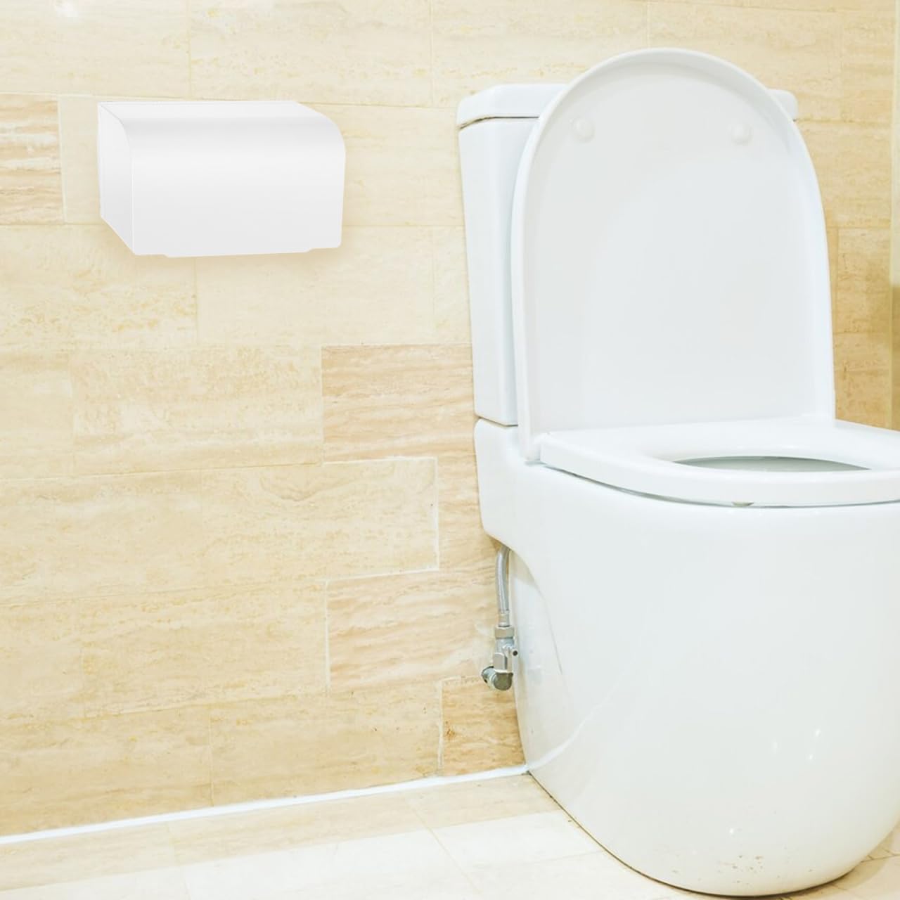 POPETPOP Tapa Adhesiva Para Enchufe Doble Caja De Enchufe Impermeable Con Cubierta Protectora Resistente a Salpicaduras Para Cocina Baño Y Sala De Estar Instalación Fácil