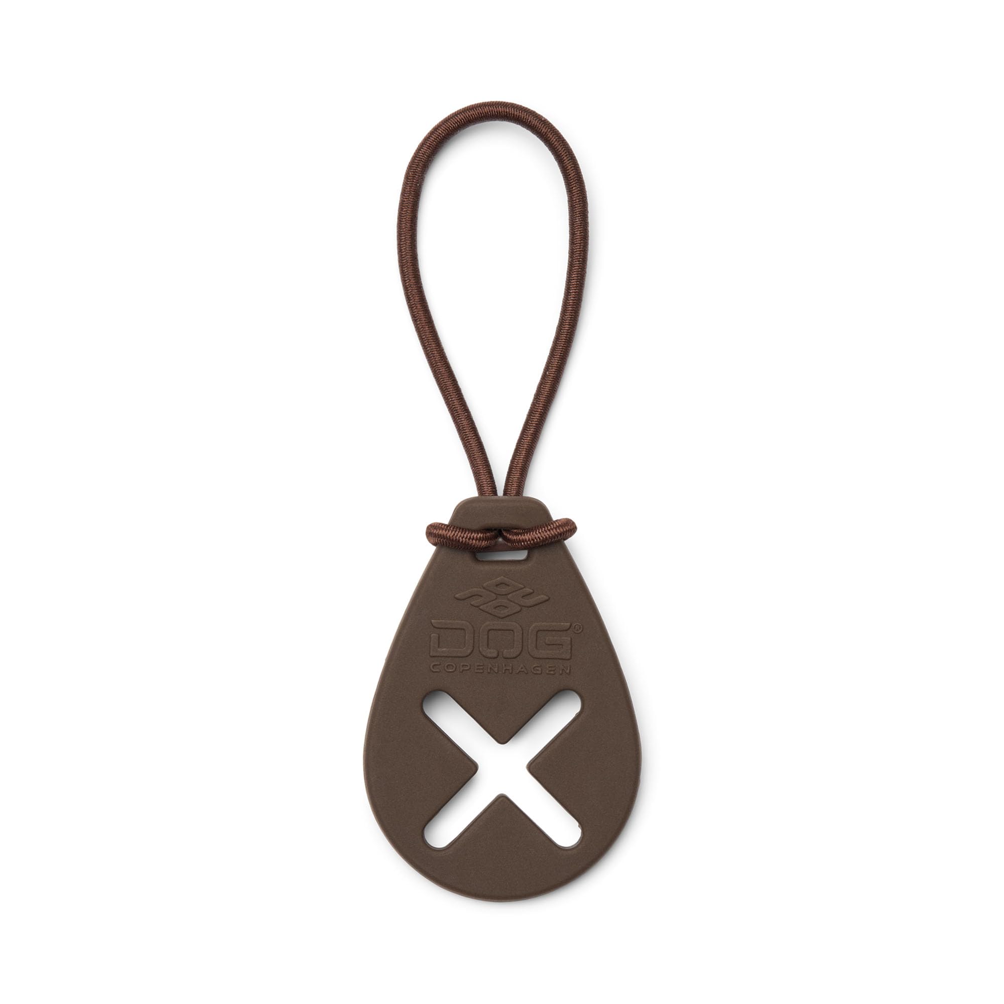 DOG Copenhagen Flexy Dog Poop Bag Holder for Lead - Poo Bag Carrier - Dog Waste Bag Holder - Poo Holder - Lightweight and easy to use and attach to leash, Mocca, One Size