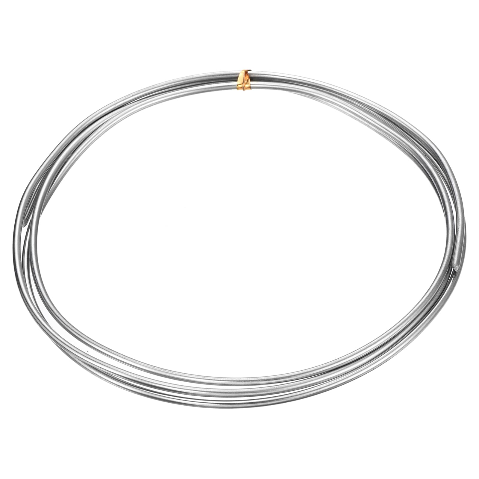 uxcell 1Pcs Zinc Wire, 99.99% High Purity Solid Zinc Bar 1/16"(2mm) Dia 39 3/8"(1000mm) Length Zinc Metal Rod Anode Good Conductivity for Scientific