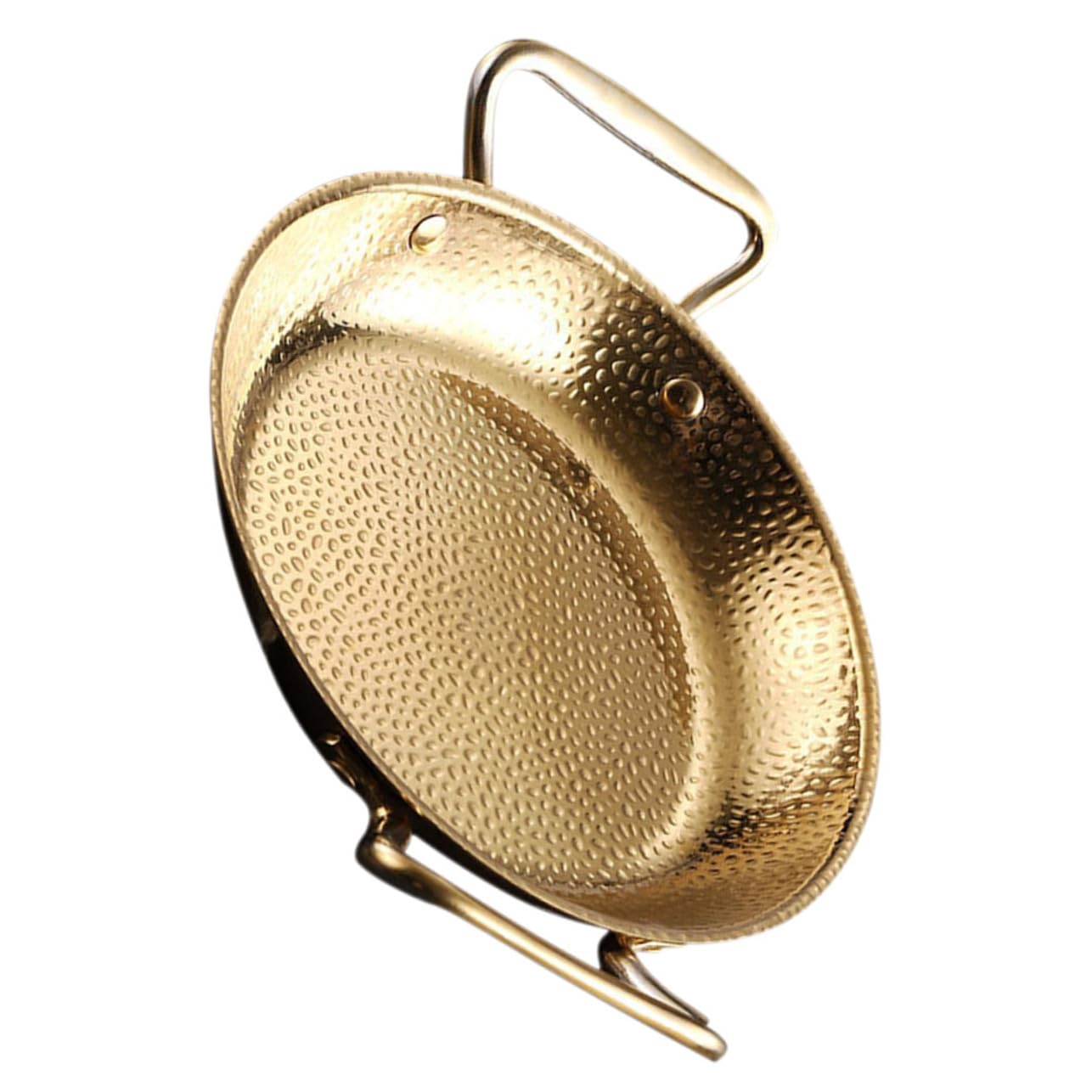 VINTORKY Multi-functional Paella Pan Double Handle Stainless Steel Pot Household Cooking Pot Safe Long-term Use