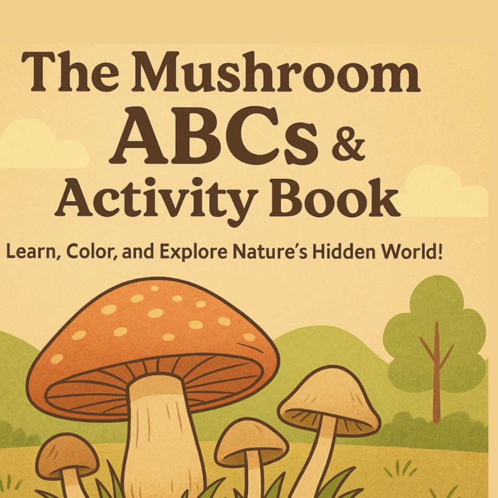 Mushroom ABC & Activity Book