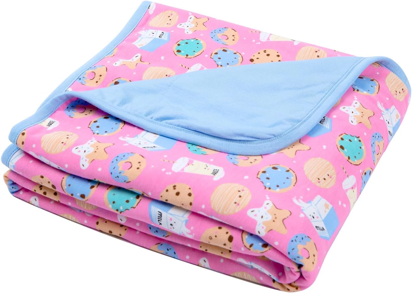 Supersoft Baby Blankets for Girls Boys, Rayon Made from Bamboo Baby Quilt - Breathable & Hypoallergenic Blanket for Bedding Crib Stroller 30"x40" (Pink)
