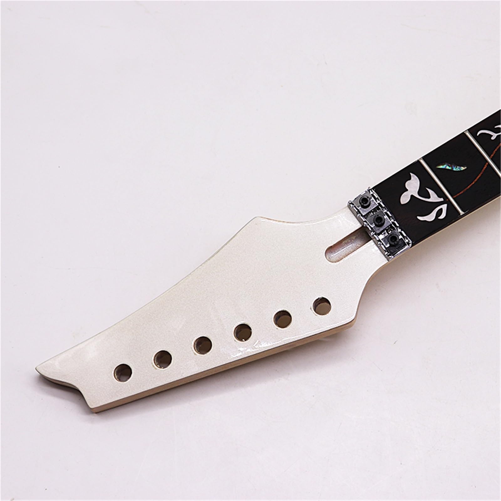 DIY Gryf Gitarowy 6 Strun 24 Progi Palisander Podstrunnica Klon Gryf Do Gitary Elektrycznej Z Podwójną Korbą