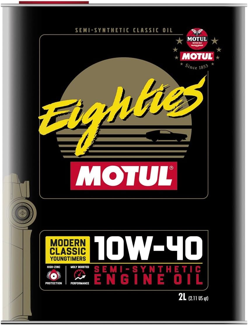 Motul Classic Eighties 10W40 Engine Oil 2-liter