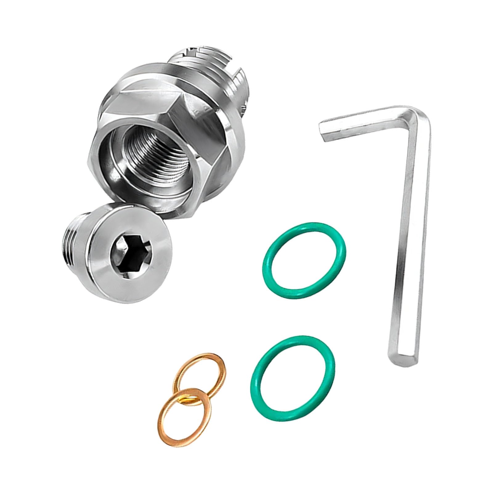 Ljmyy M12x1.25 Damaged Thread Restoration Set Tapping Oil Pan Fastener With Stainless Steel Construction For Asian Vehicles