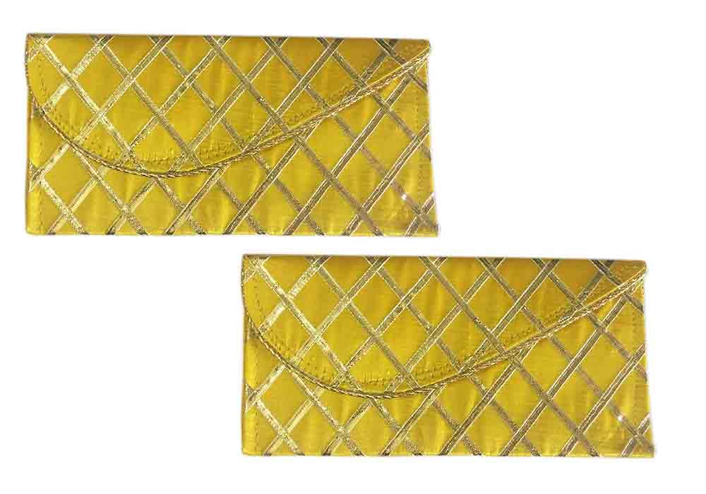 Loops n knots ® Multi Colour Hand Crafted Cash Envelopes for Wedding & Festivals-Shagun Envelopes