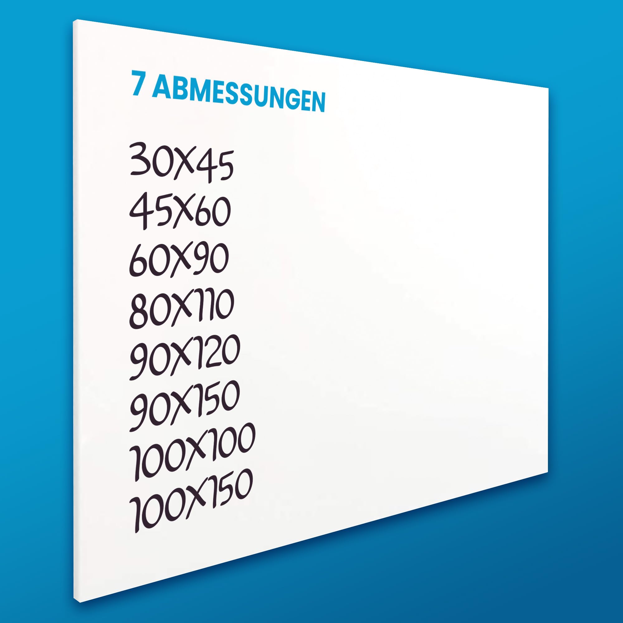 Vivol magnetwand rahmenloses Whiteboard 60 x 90 cm Weiß, whiteboard magnetisch & Magnettafel groß ohne Stifteablage, abwischbare Schreibtafel für Büro, Schule, Homeoffice & Meetingraum praktisch extra