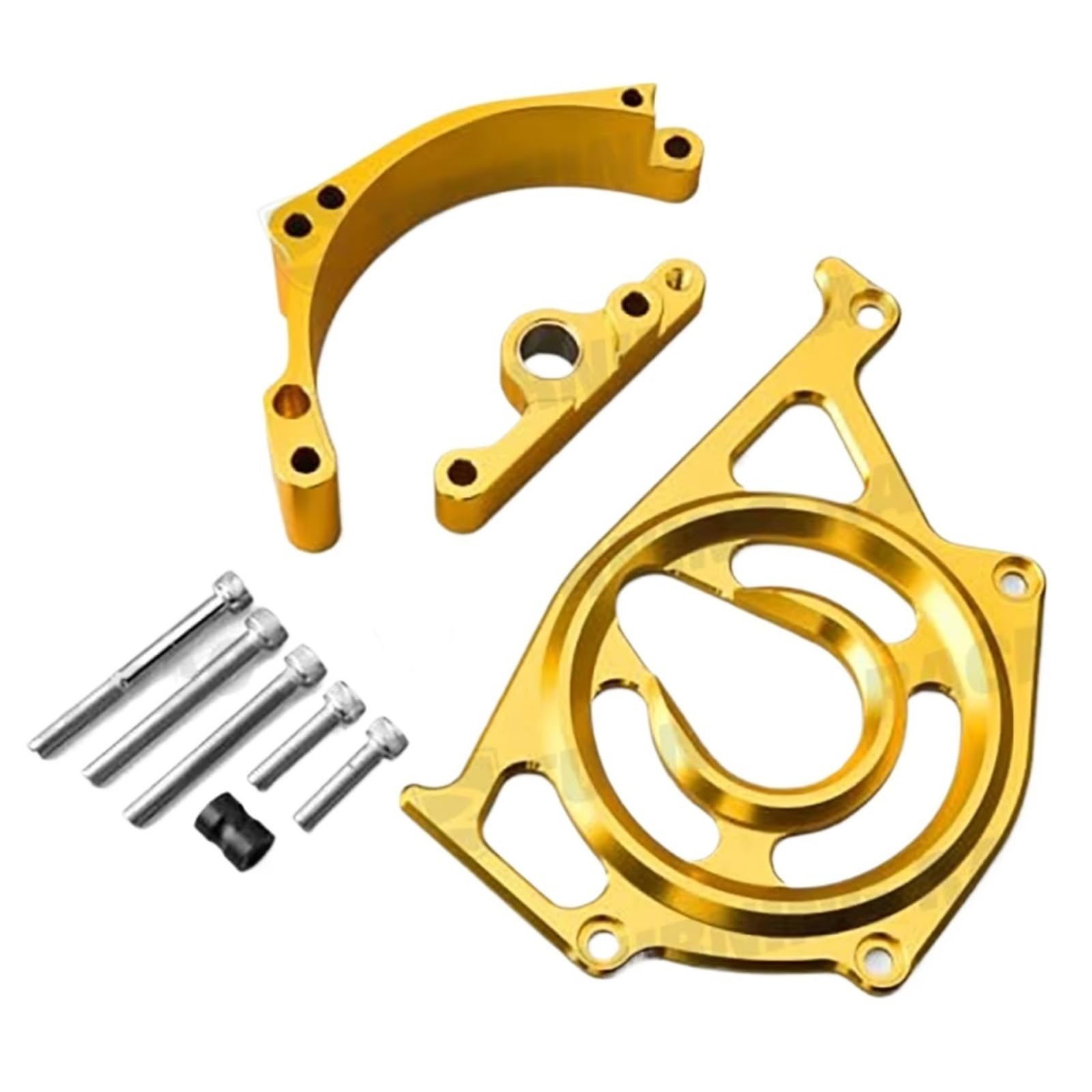 Motociclo Coperchio Pignone Anteriore Per Per Z900RS protettiva pignone moto | Aiuta a proteggere l'area catena dagli impatti della ghiaia dall'esposizione pioggia durante guida(Yellow)