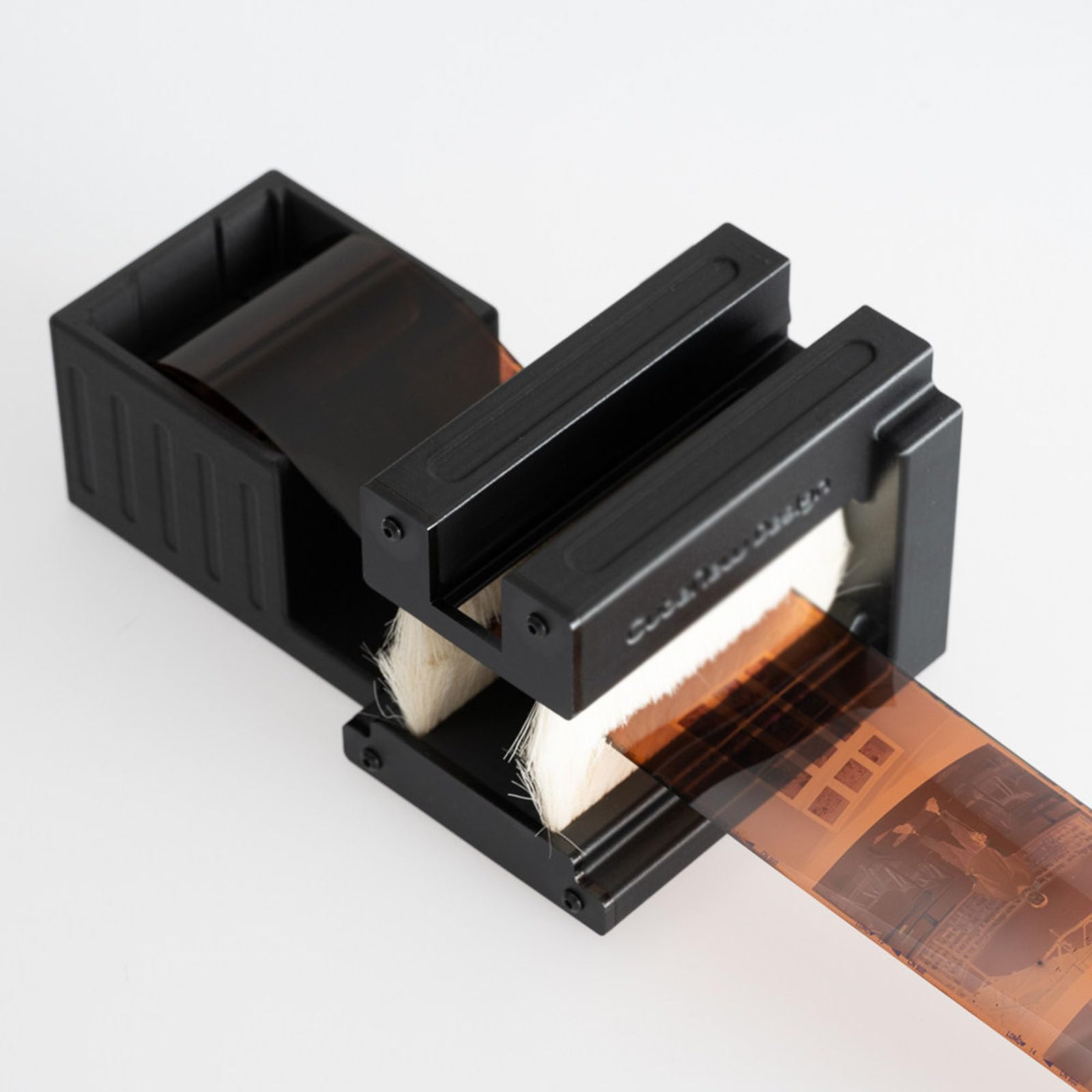 Colector de polvo de película eléctrica, kit de limpieza de película antiestática con cepillo, fácil desmontaje, bajo consumo de energía, ideal para limpieza de habitaciones oscuras y películas
