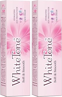 White Tone Face Cream for Women, Get Oil-Free, Even-Toned Skin Instantly, 50g (Pack of 2)