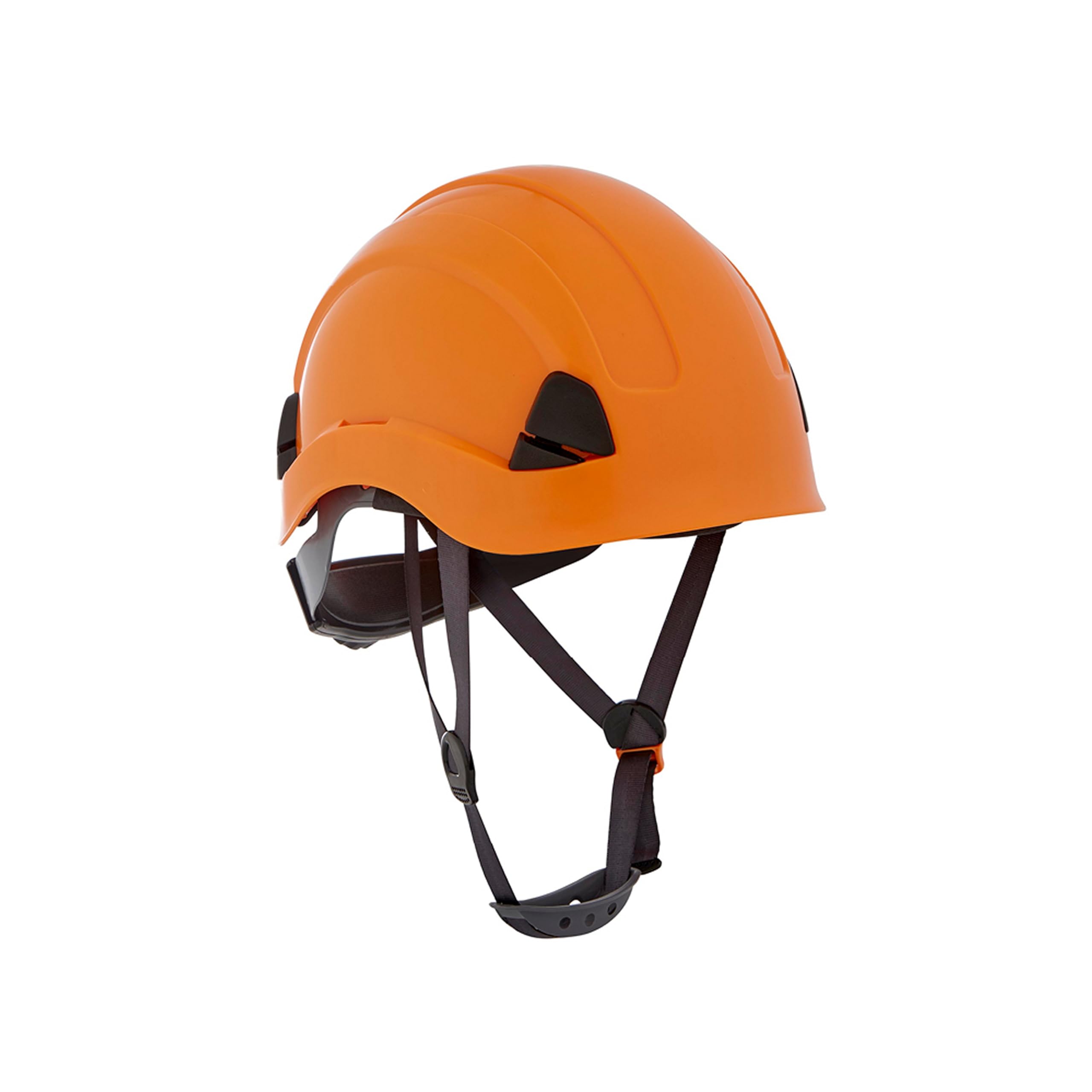 Jackson Safety CH-300 - Casco Duro Industrial de Escalada, Cumple con la Norma EN 397, sin ventilación, suspensión de 6 Puntos, Naranja, 20903