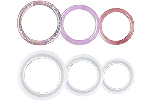 Nifocc Round Silicone Mold Bangle Bracelet Jewelry Casting Mold