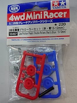 ミニ四駆　マシニングローラー赤③ Amazon | TAMIYA タミヤ ミニ四駆 ITEM 15457 2段低摩擦プラ