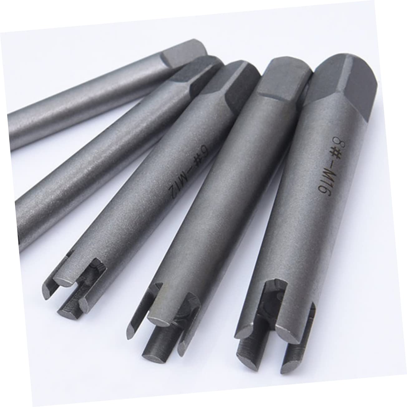Kit Estrattore di Viti 178 Cacciavite in Lega Resistente a 10 Pezzi con Design a Ganasce per Rimozione di Viti Arrugginite e Danneggiate in Officina Meccanica