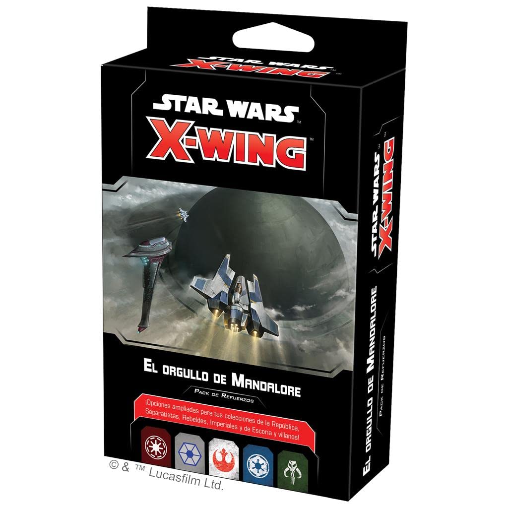 Atomic Mass Games - Fantasy Flight Games Star Wars X-Wing - Pride of Mandalore - Multilanguage Miniatures Game (Includes Spanish)