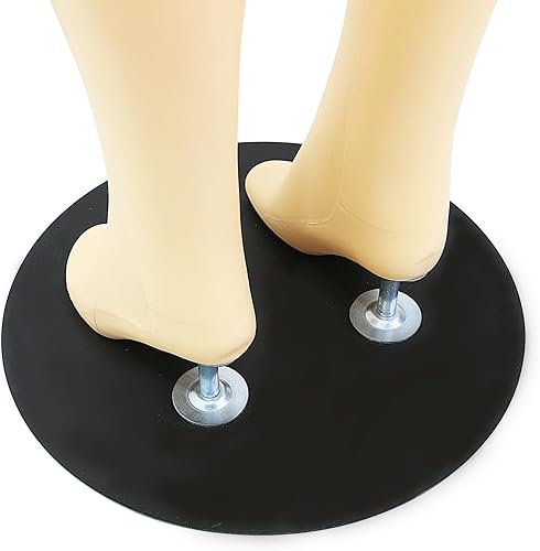 Miniatura 5 de Maniquí femenino de cuerpo completo de 63 pulgadas, maniquí de exhibición de estilo brasileño con base de metal para tiendas de ropa al por menor