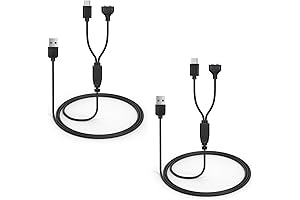 2-Pack Charger Replacement for Delupet Dog Training Collar