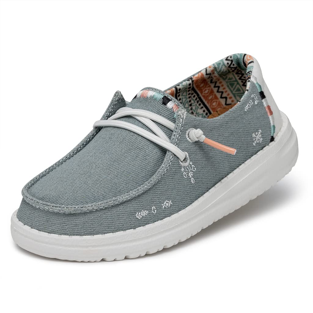 Hey Dude Wendy Youth Boho, Moc Toe Shoes Niñas