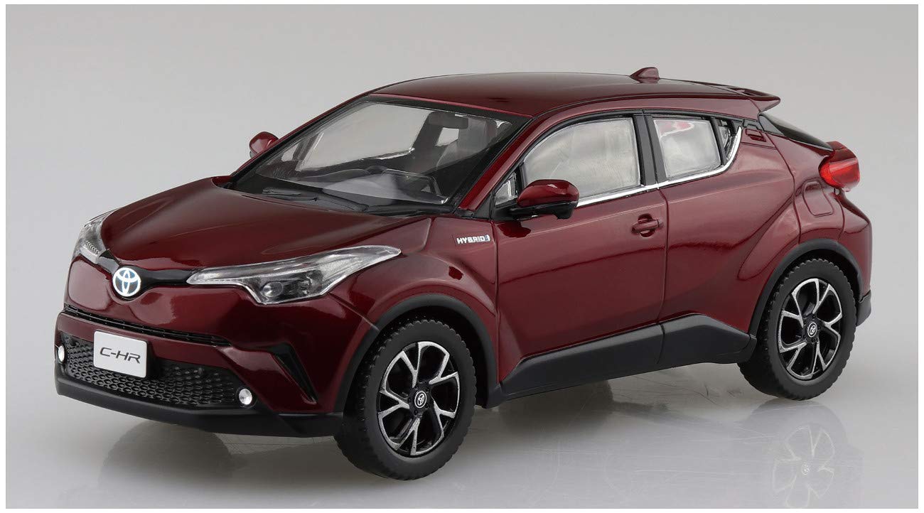 Aoshima 56370 06-D Toyota C-HR (Sensual Red Mica) 1/32 escala pre-pintada Kit de ajuste a presión