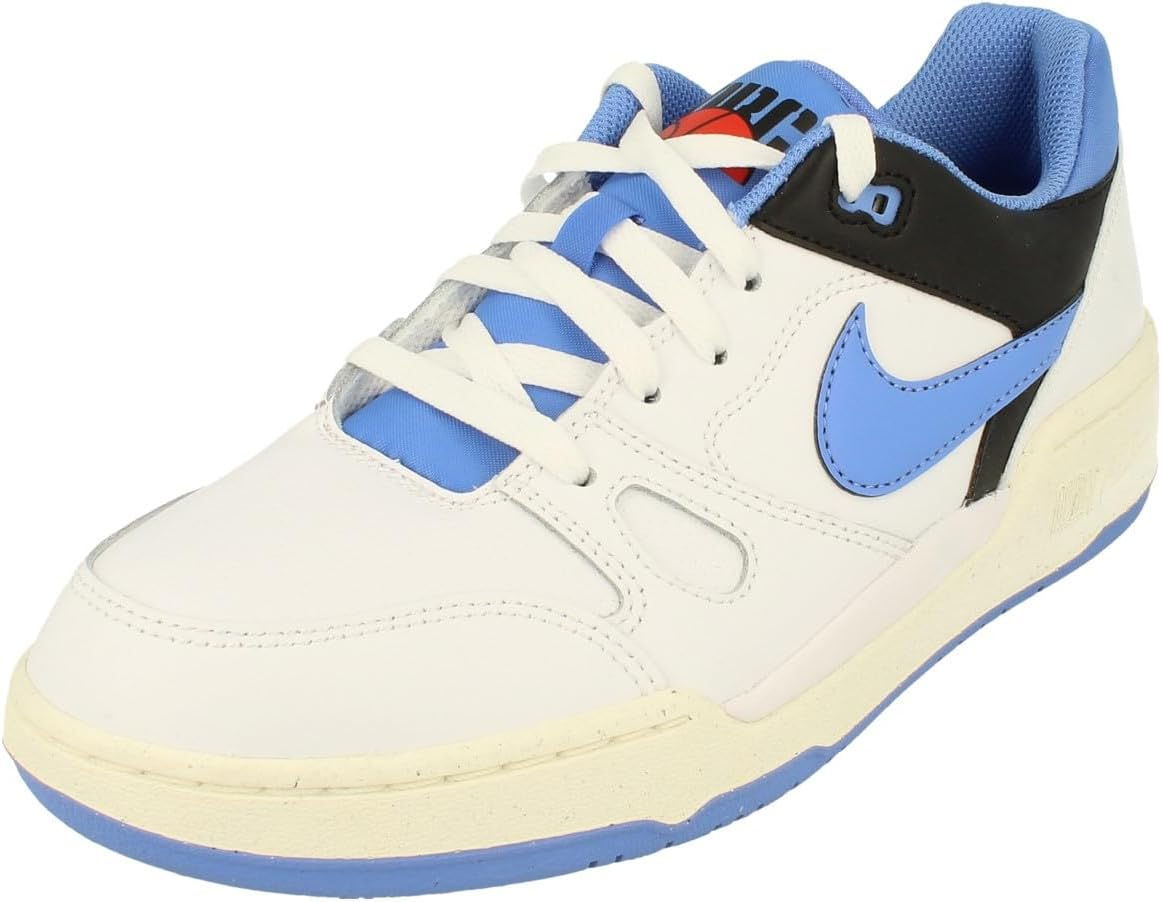 Nike Full Force Lo Mens Trainers Fb1362 - White Polar Black Sail 100