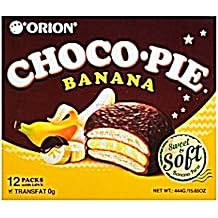 Orion, Choco Pie Sweet and Soft Banana Puree 12 count, 15.65 oz