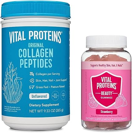 Amazon Com New Vital Proteins Beauty Gummy Collagen Powder Health Household Amazon Com New Vital Proteins Beauty Gummy Collagen Powder Health Household