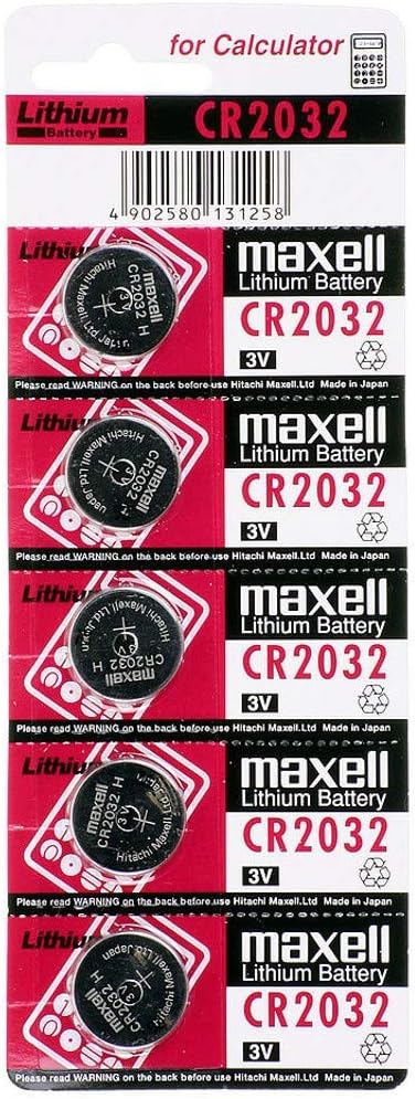 5DM-Maxell CR2032 3V Lityum Düğme Pil 5li Paket