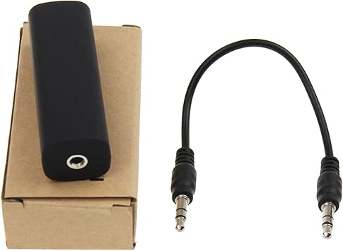Bass Rockers Ground Loop Noise Isolator Filter for Car Audio Home Stereo RV System with 3.5mm AUX Audio Cable-Fully Eliminate Buzzing Noise