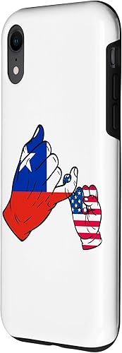 Miniatura 2 de iPhone XR Parent and child Chile USA family Case