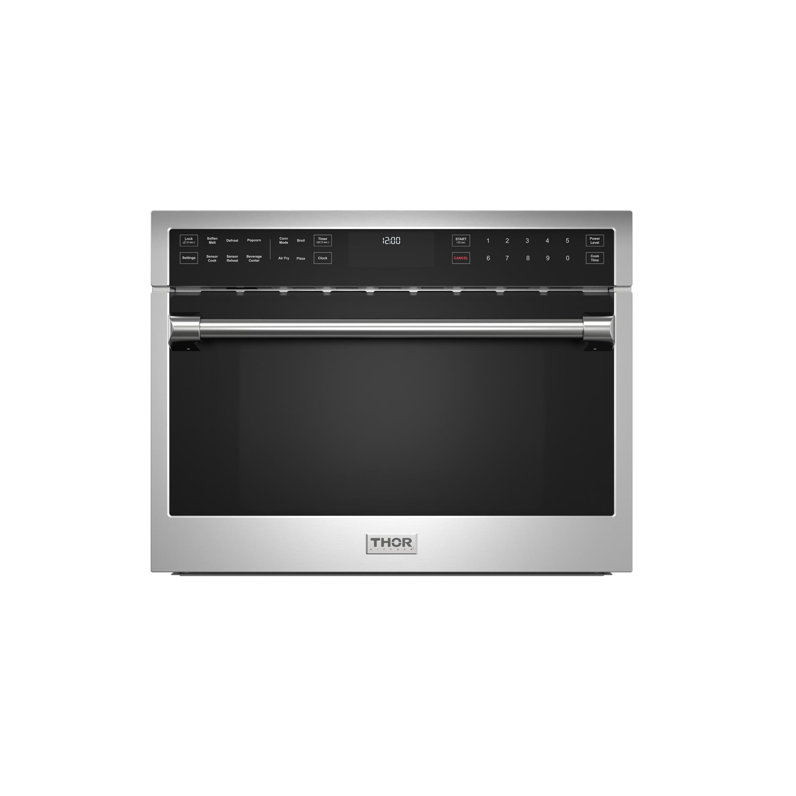 Photo 1 of Thor Kitchen 24 Inch Built-In Air Fry Microwave Oven with Drop-Down Door