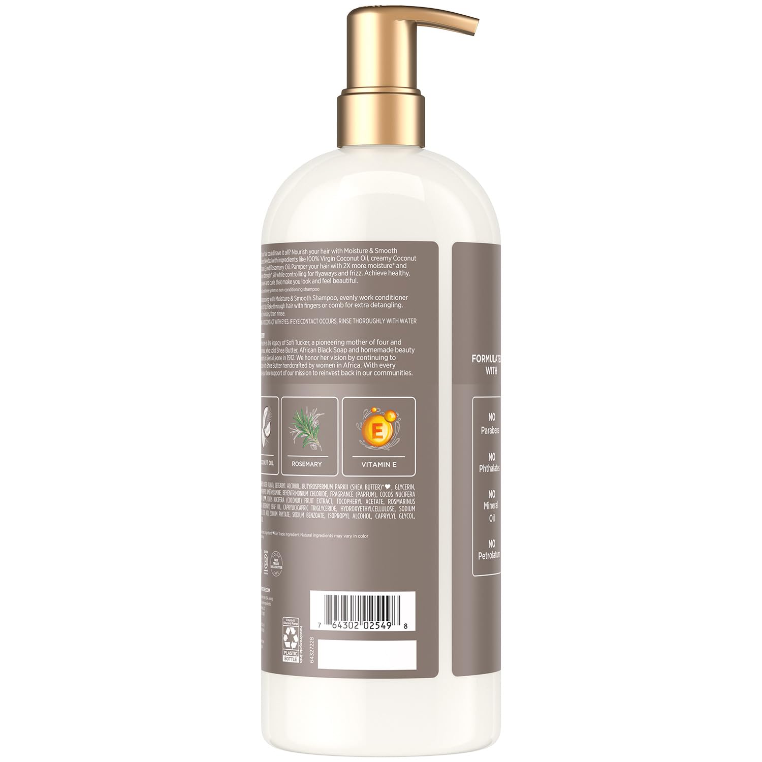 SheaMoisture Conditioner, Moisture & Smooth for Wavy, Curly Hair Strengthening & Frizz Control, 34 Oz Ea - Image 2