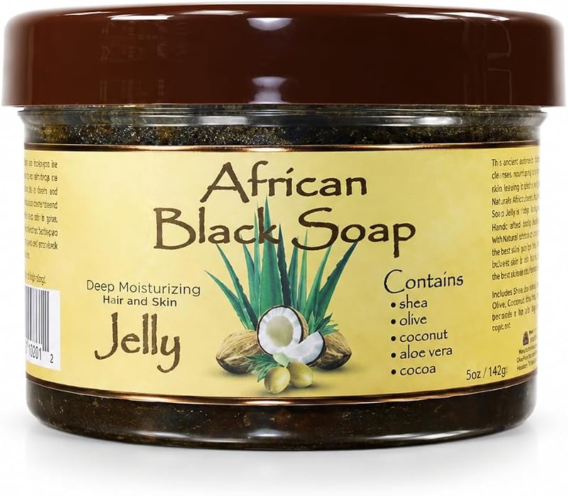 Sabonete preto africano em gel OKAY, 198 g