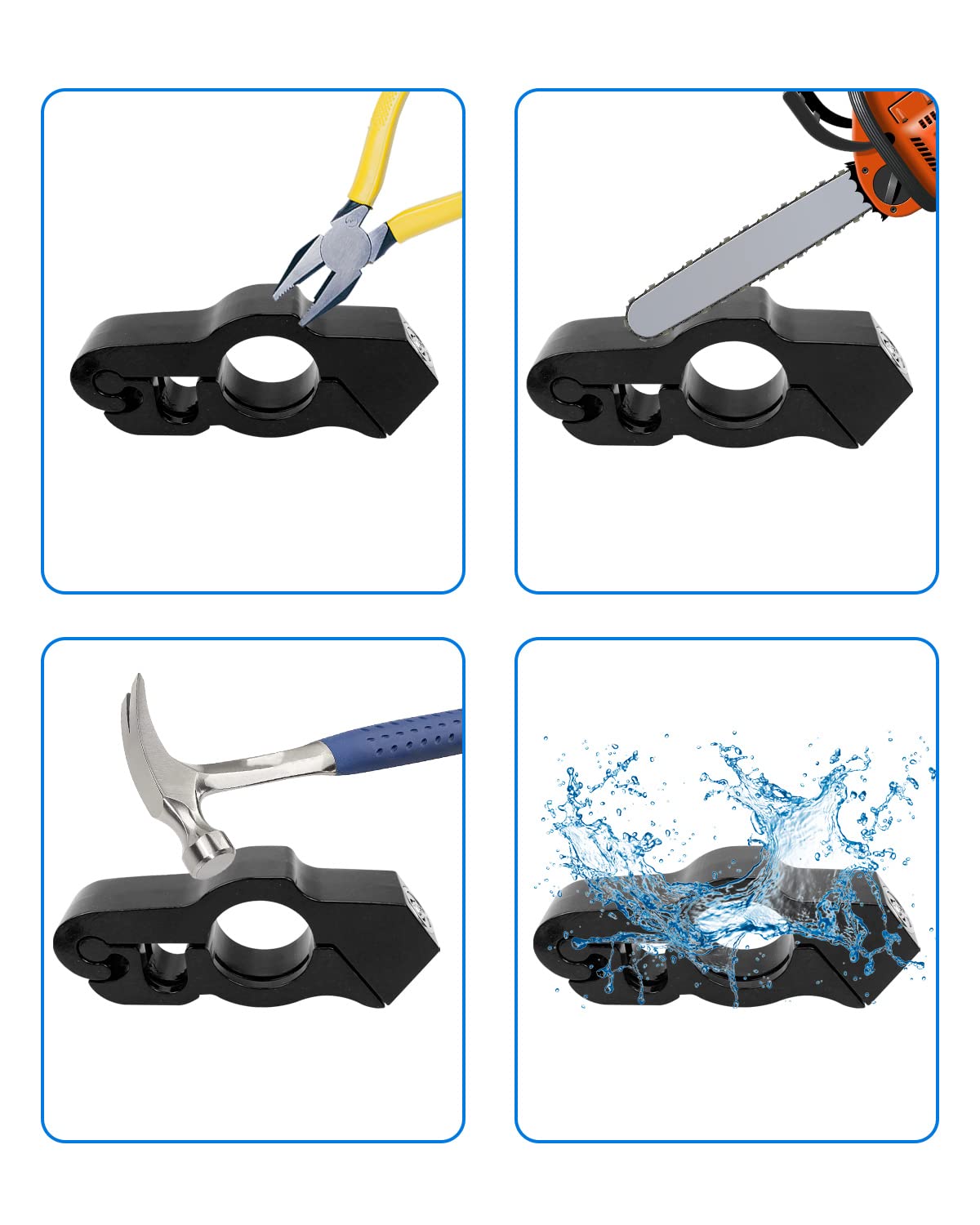 STHIRA® Motorcycle Lock Heavy Duty CNC Aluminum Alloy Throttle Lock For Motorcycle Anti Break