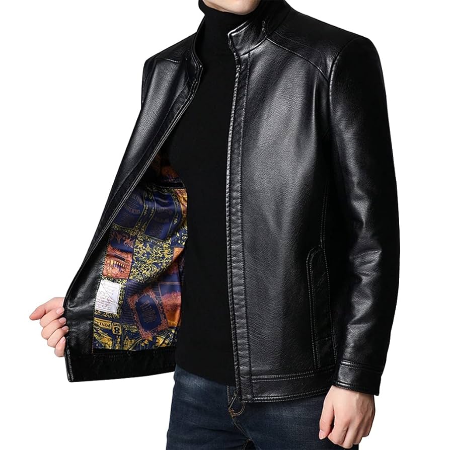 AMERI　CRUSHED LEATHER COAT Men's Indiana Jones Brown Leather jacket | distressed