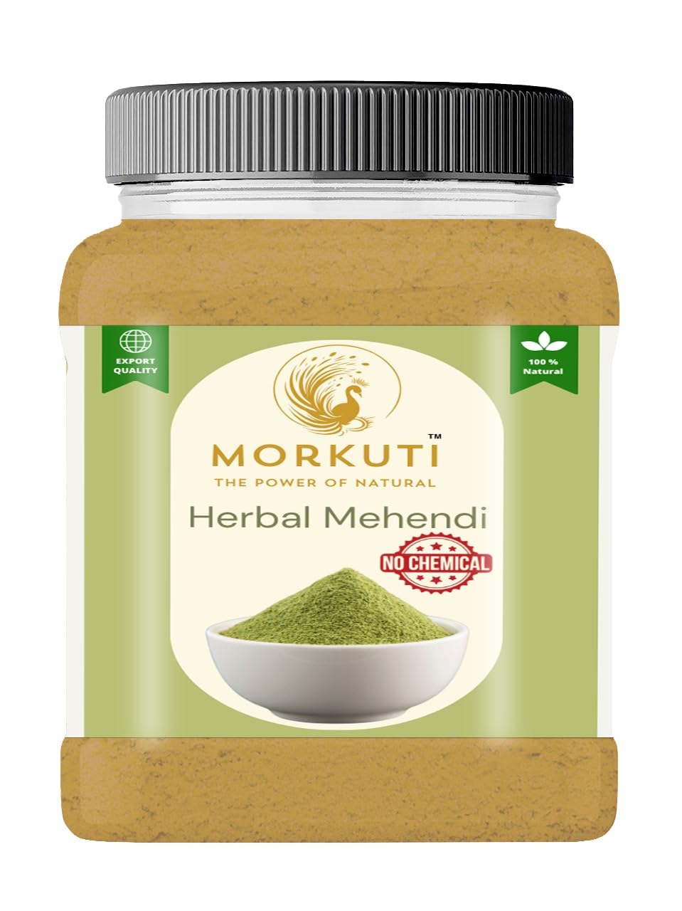 morkuti 100% Natural Herbal Mehandi, Henna Powder,9 Herbs Mix Mehandi Powder For Soft, Silky & Shiny Hair 350 gm-picture-50