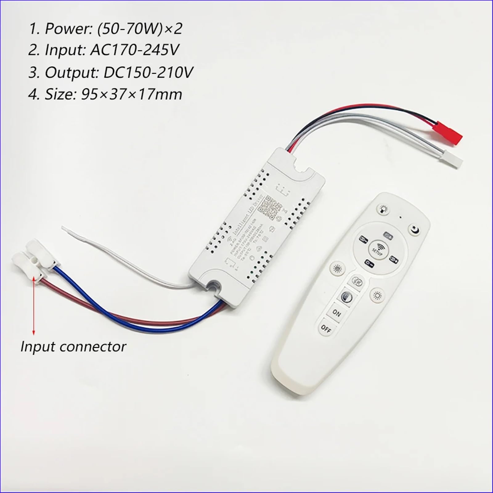 Lampada da soffitto a LED intelligente WIFI APP Controllo plafoniera Dimmerabile Luce di