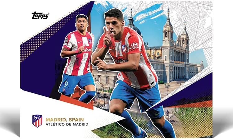 Topps Atletico de Madrid Official Team Set
