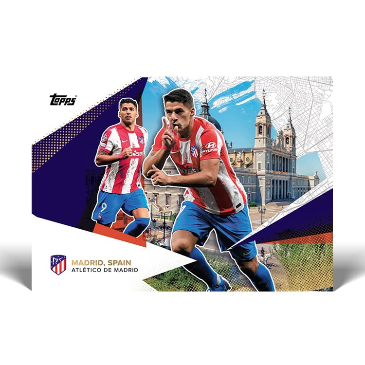 Topps Ensemble officiel de l'équipe de l'Atletico de Madrid