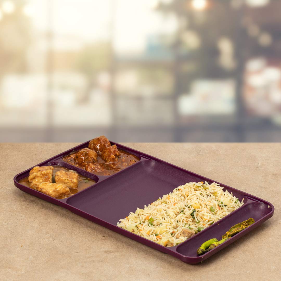 Tupperware Divided Dining Plate 2pc — Amazon image 3