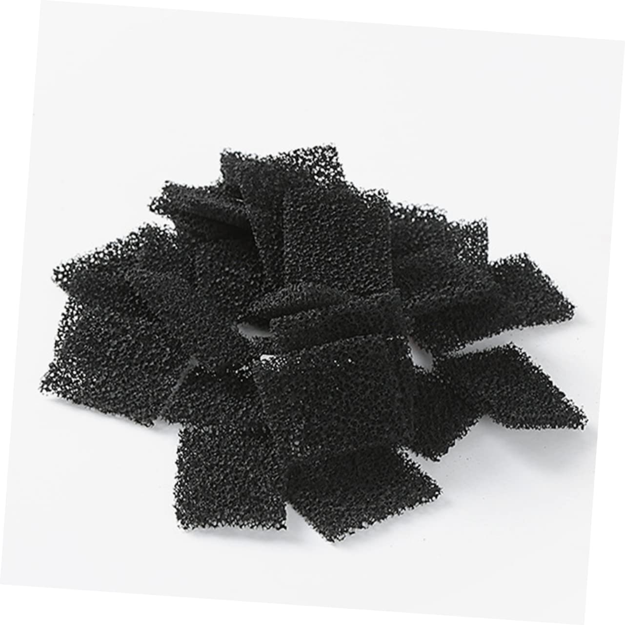 BESPORTBLE 5 Ensembles Pompe À Eau Filtre Coton Pompe À Eau Submersible Filtres Filtre D'aquarium Mousse De Bassin Boîte Fontaine À Eau Animal De Compagnie Éponge Black 60 Pièces * 5