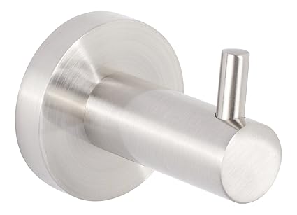Sure-Loc Hardware Lugano Robe Hook, Satin Nickel