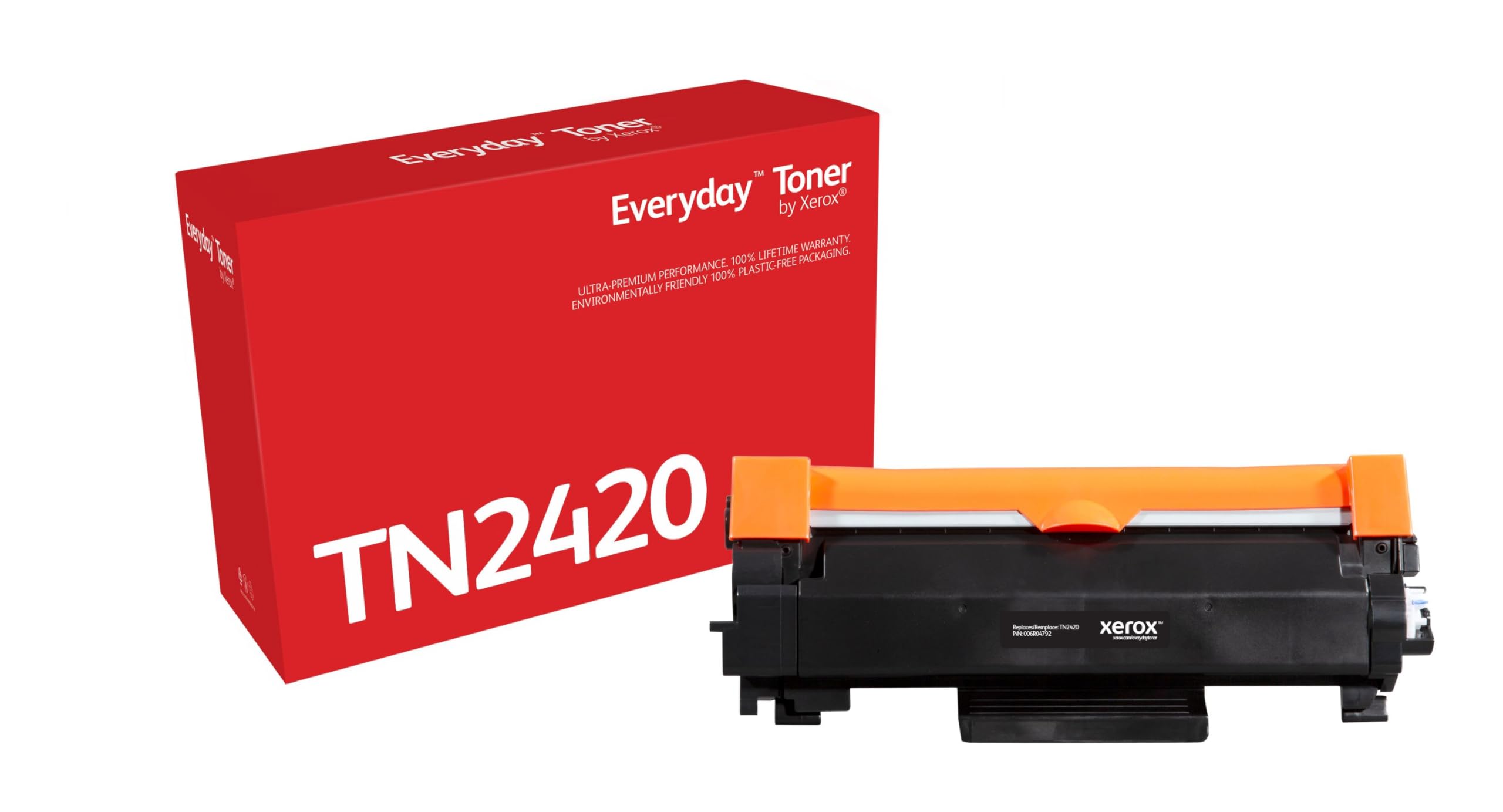 Tóner compatible Xerox 006R04792 compatible con Brother TN-2420/ 3000 páginas/ Negro
