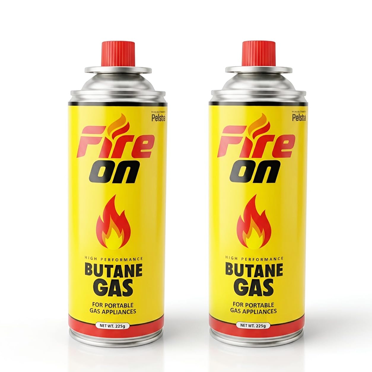 Fire On Butane Gas Canister 225g for Portable Gas Stove | Fogging Machine | High-Performance Lightweight & Easy to Carry for Camping, Hiking & Outdoor Cooking | Pack of 4-image-29