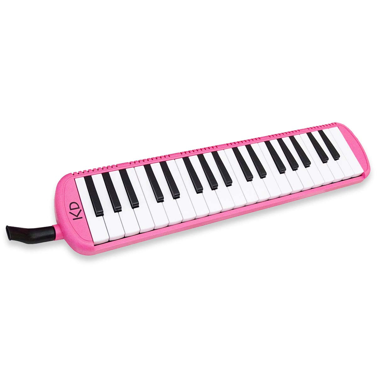 keepdrum Melodica 37 Tasten mit Tasche Pink Rosa