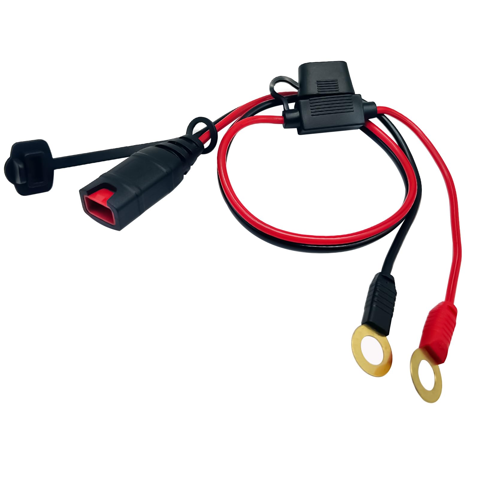 Nuofany Wire Harness Compatible with NOCO GC008 X-Connect, M10 (3/8in) XL Eyelet Terminal Connector