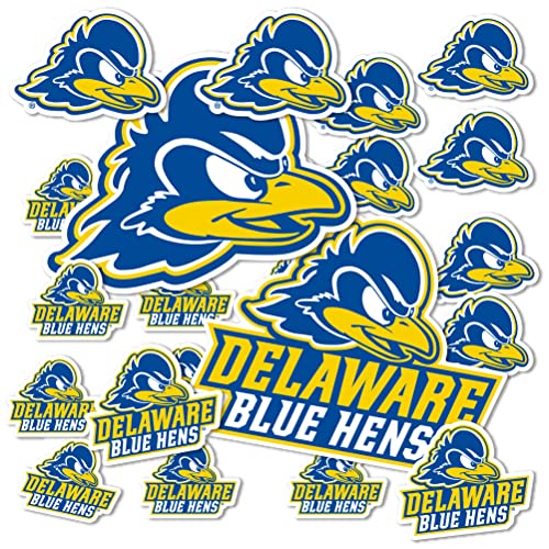 Desert Cactus University of Delaware Sticker Fightin Blue Hens UD Sticker Vinyl Decals Laptop Water Bottle Car Scrapbook 12x9 Sheet T1 (Type 1-1)
