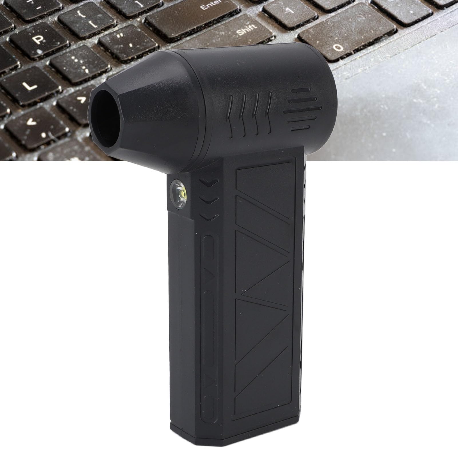 Aire Comprimido Duster, 130000 Rpm 4 Engranajes Ajustables Ajustables Al Soplador Seco de Chorro de Mano para Teclado, Electrónica, Automóvil, Al Aire Libre, Casa